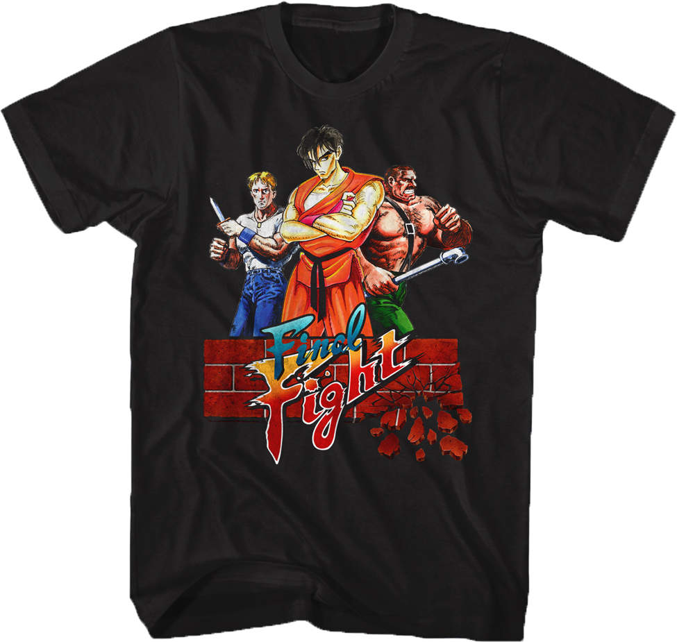 Final Fight Logo T-Shirt Hoodie, Sweatshirt | CiraTrend.com (Image 1)
