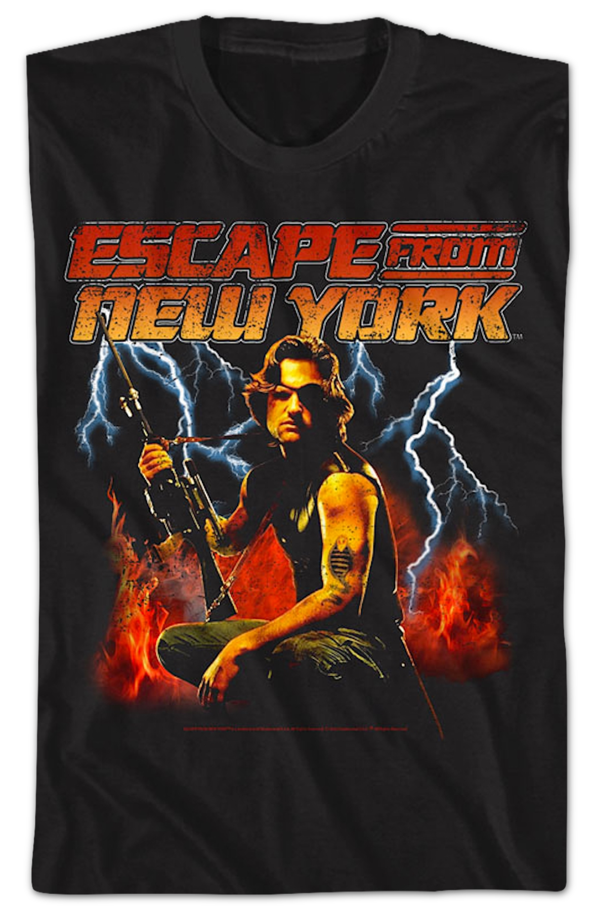 Fire And Lightning Escape From New York T-Shirt Hoodie, Sweatshirt | CiraTrend.com (Image 2)