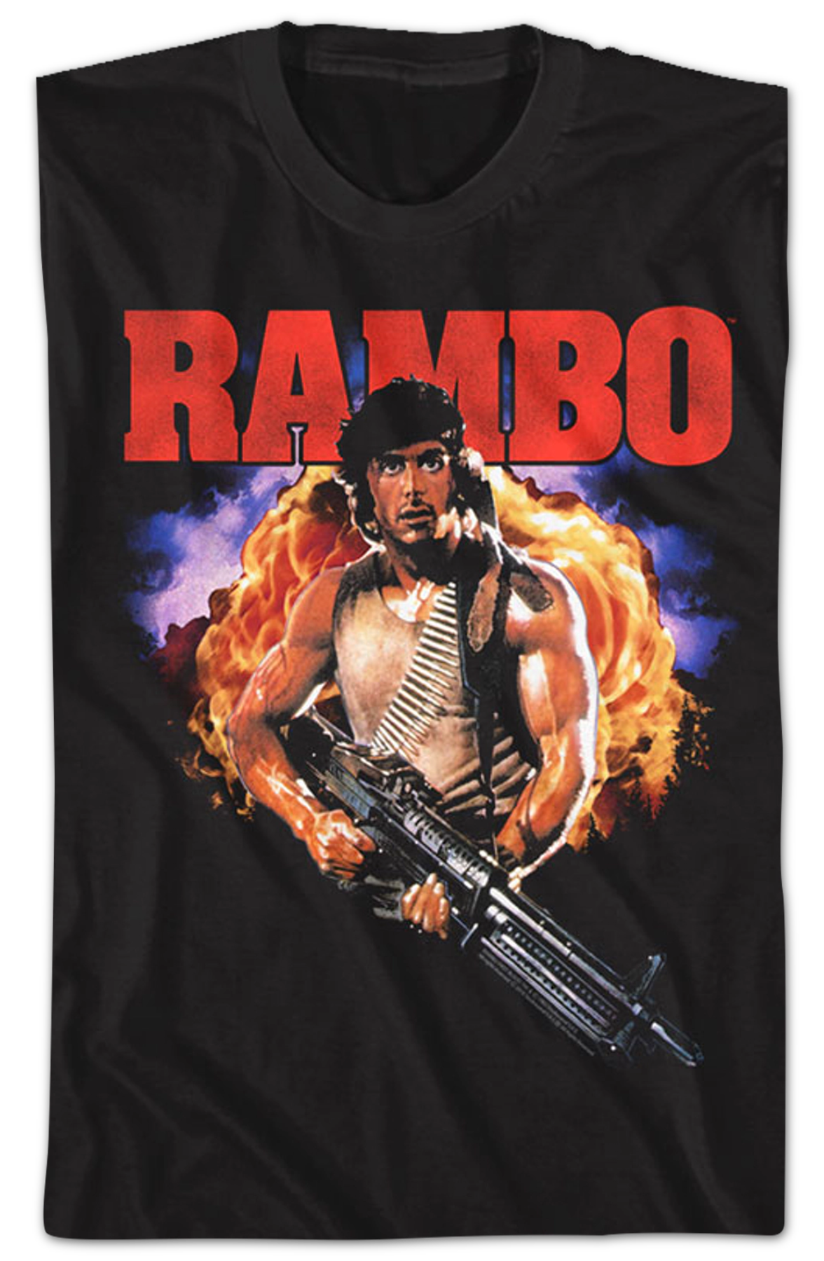 Fireball Rambo T-Shirt Hoodie, Sweatshirt | CiraTrend.com (Image 2)