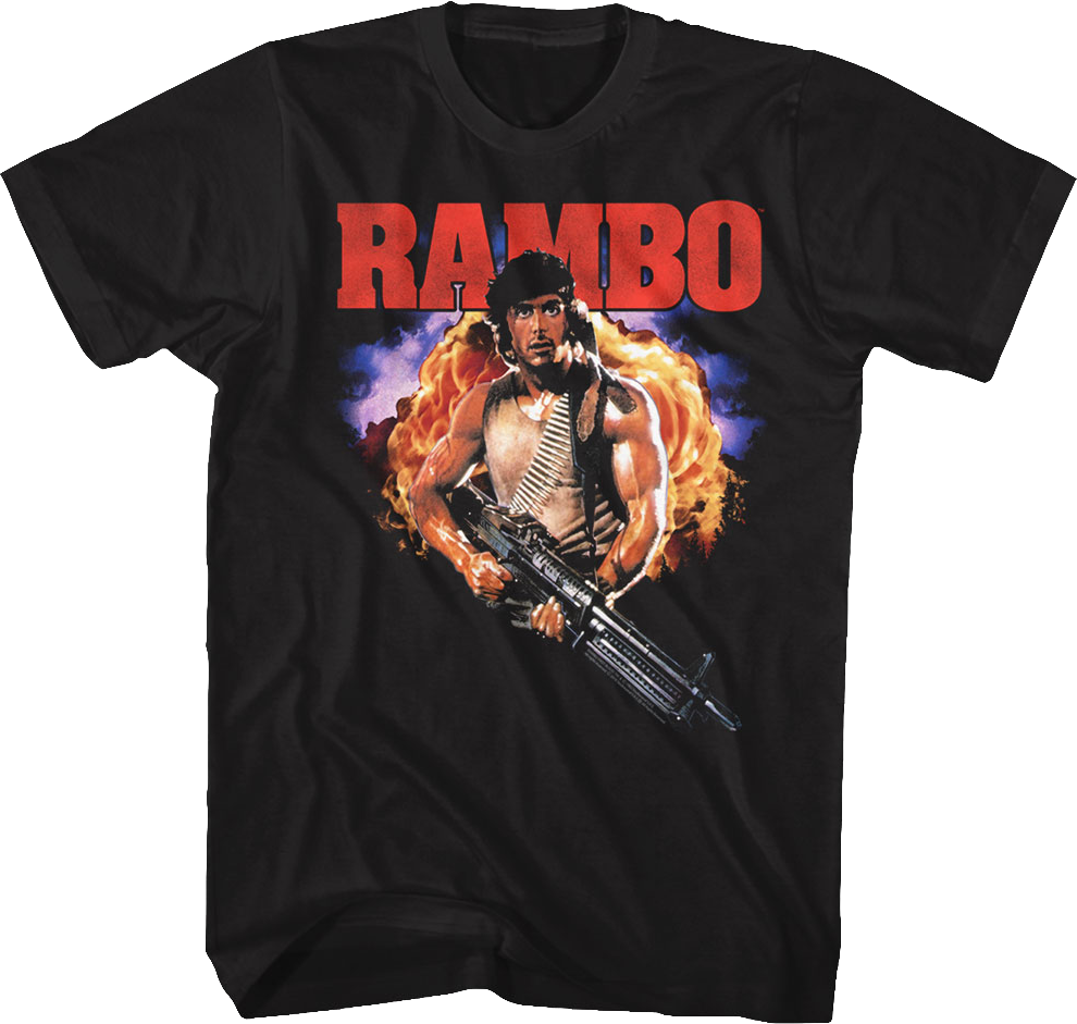 Fireball Rambo T-Shirt Hoodie, Sweatshirt | CiraTrend.com (Image 1)