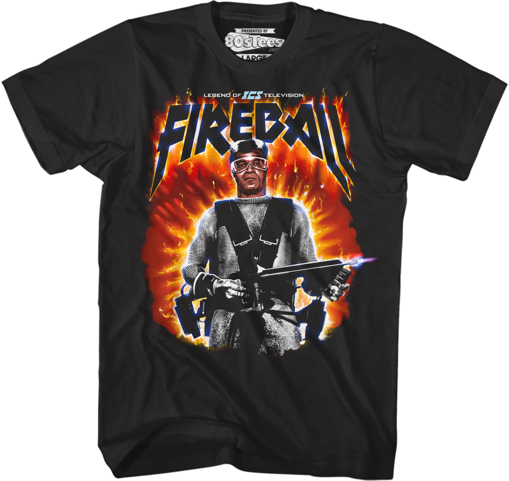 Fireball Running Man T-Shirt Hoodie, Sweatshirt | CiraTrend.com (Image 1)