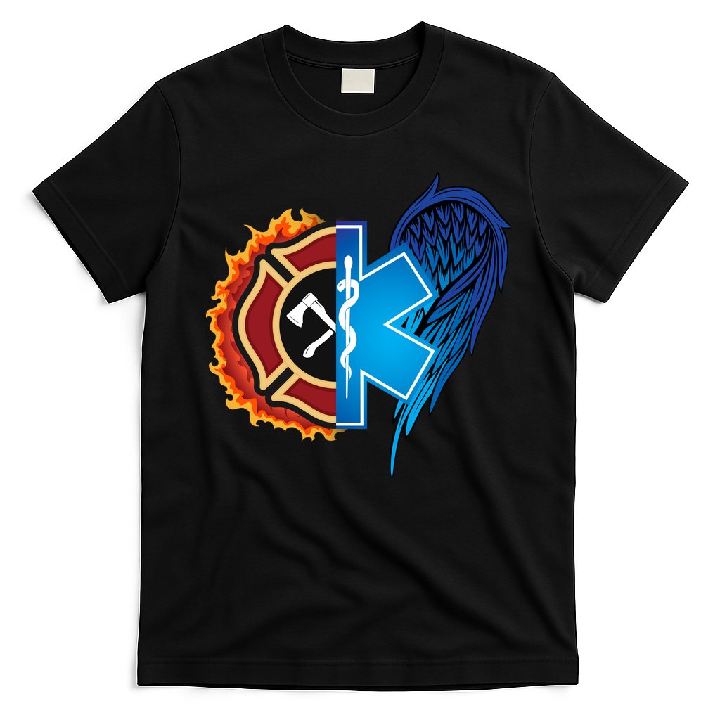 Firefighter Doctor Lifesavers T-Shirt