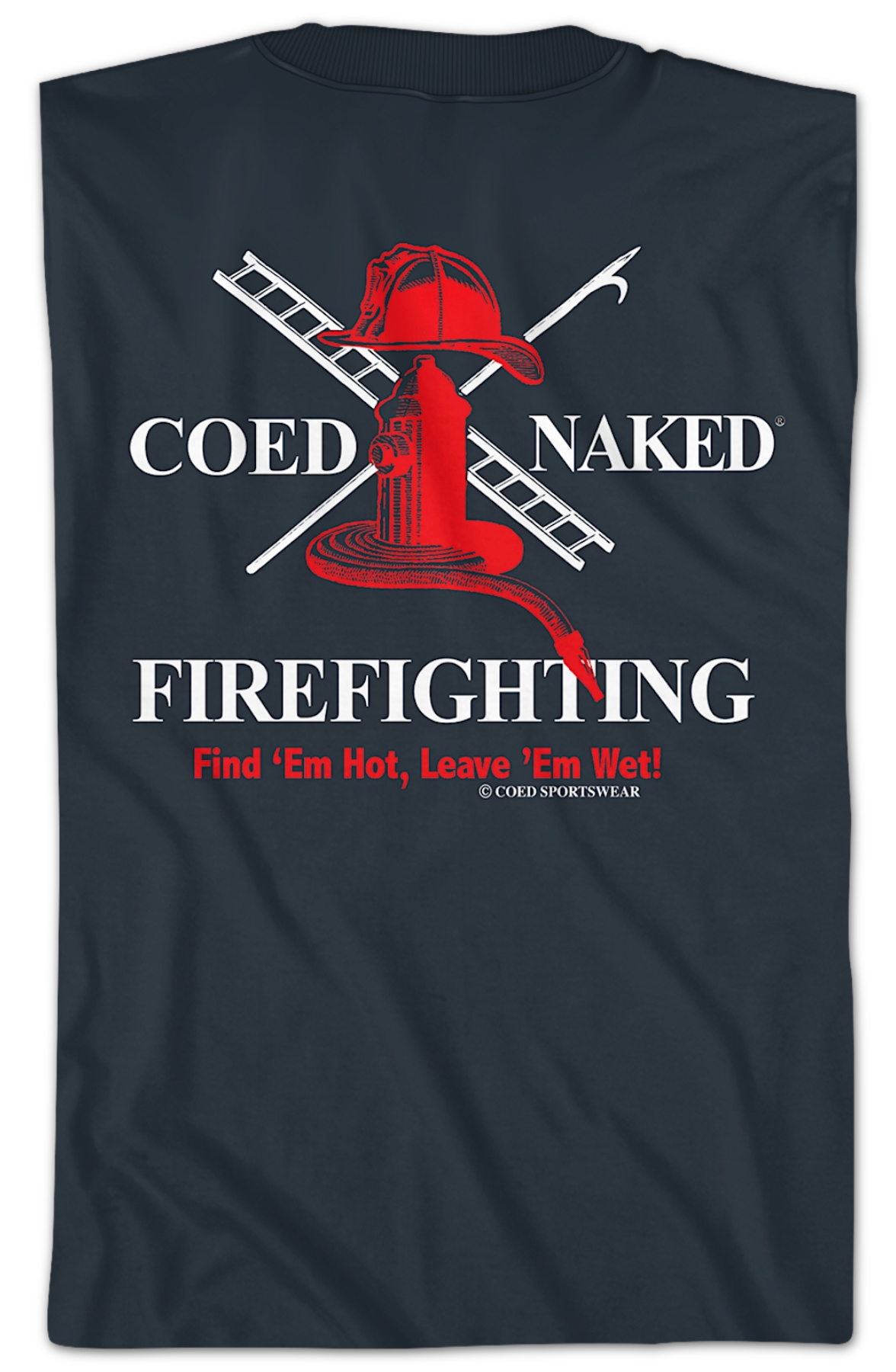 Firefighting Coed Naked T-Shirt Hoodie, Sweatshirt | CiraTrend.com (Image 2)