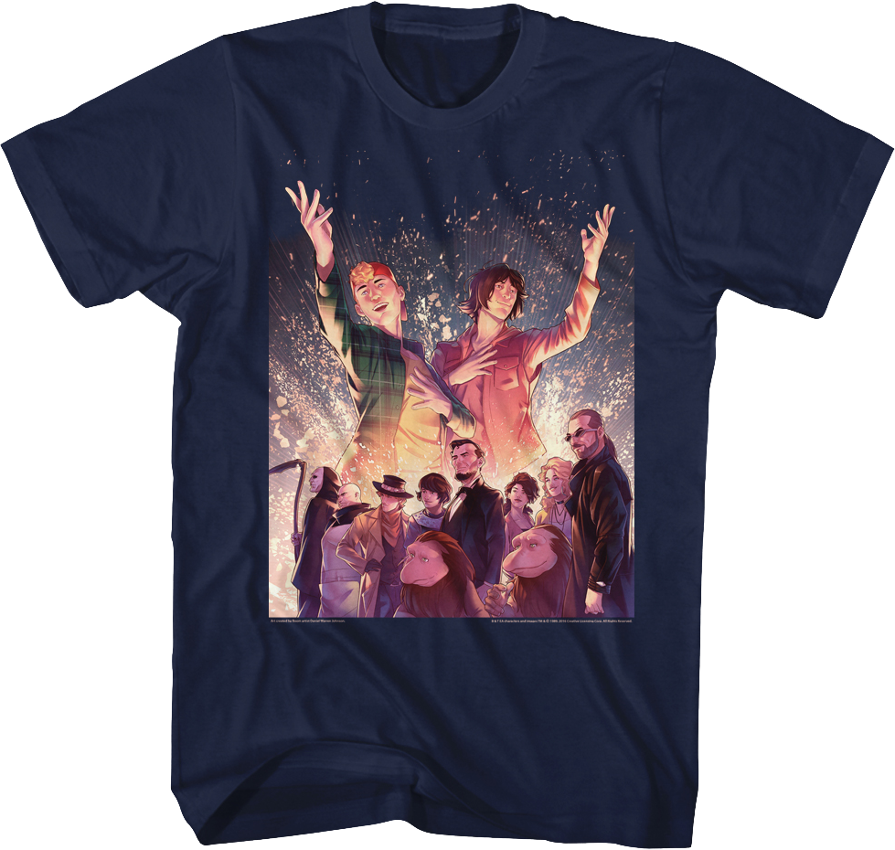 Fireworks Bill and Ted T-Shirt Hoodie, Sweatshirt | CiraTrend.com