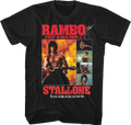 First Blood Part II Collage Rambo T-Shirt Hoodie, Sweatshirt | CiraTrend.com (Image 1)