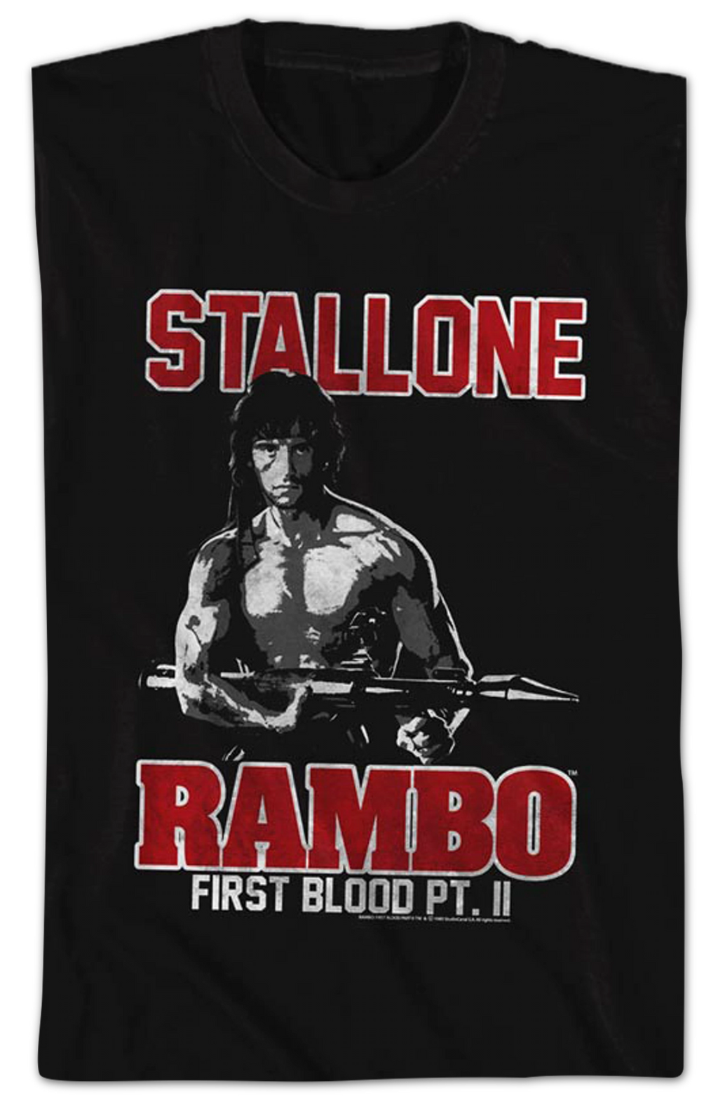 First Blood Part II Rambo T-Shirt Hoodie, Sweatshirt | CiraTrend.com (Image 2)