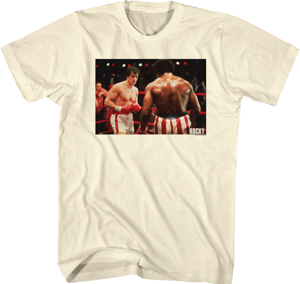 First Fight Apollo Creed vs Rocky Balboa T-Shirt Hoodie, Sweatshirt | CiraTrend.com (Image 1)