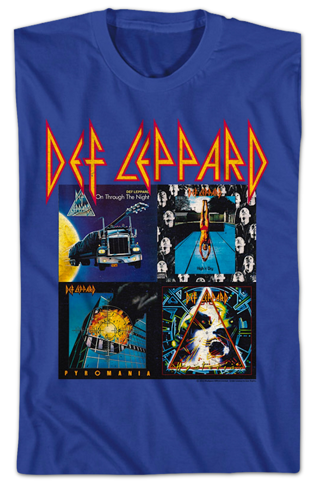 First Four Album Covers Def Leppard T-Shirt Hoodie, Sweatshirt | CiraTrend.com (Image 2)
