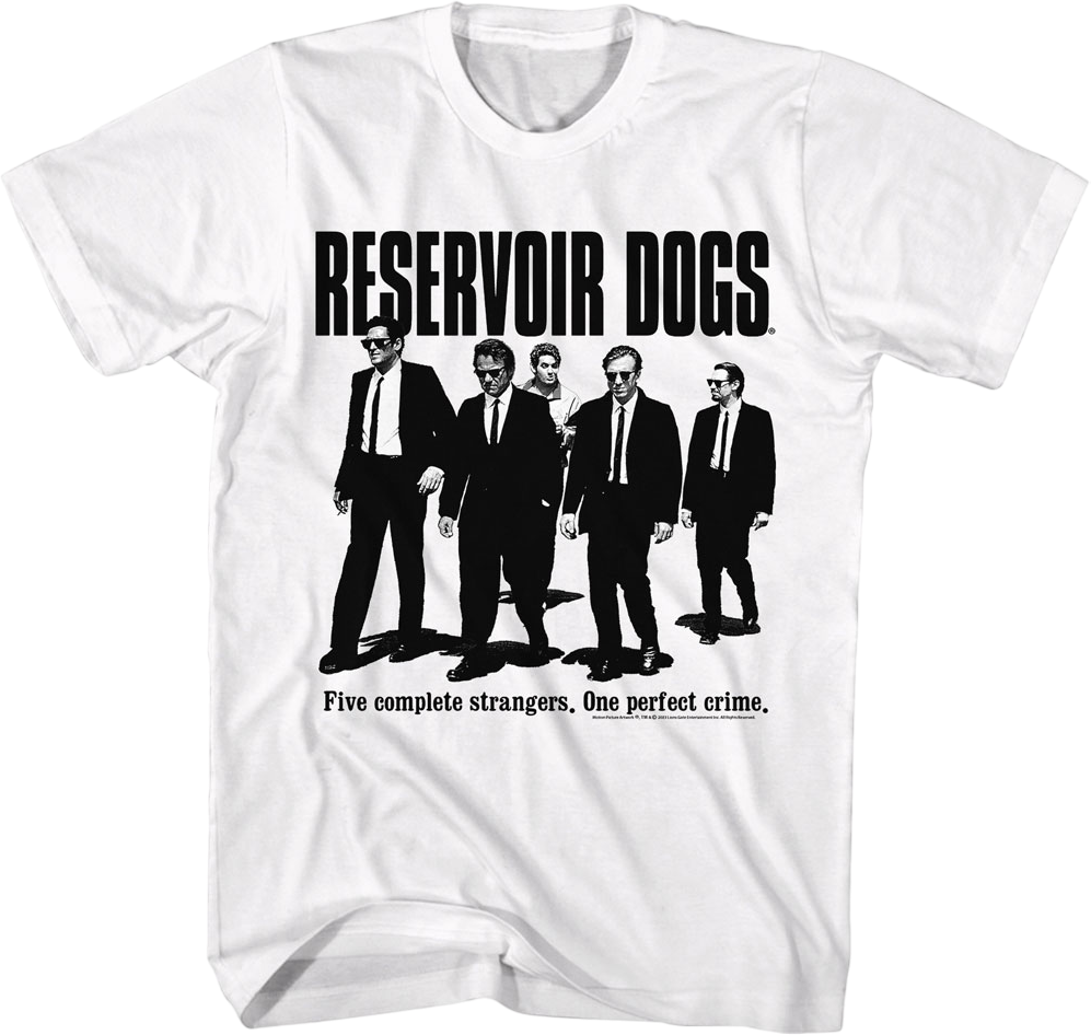 Five Complete Strangers Reservoir Dogs T-Shirt Hoodie, Sweatshirt | CiraTrend.com (Image 1)