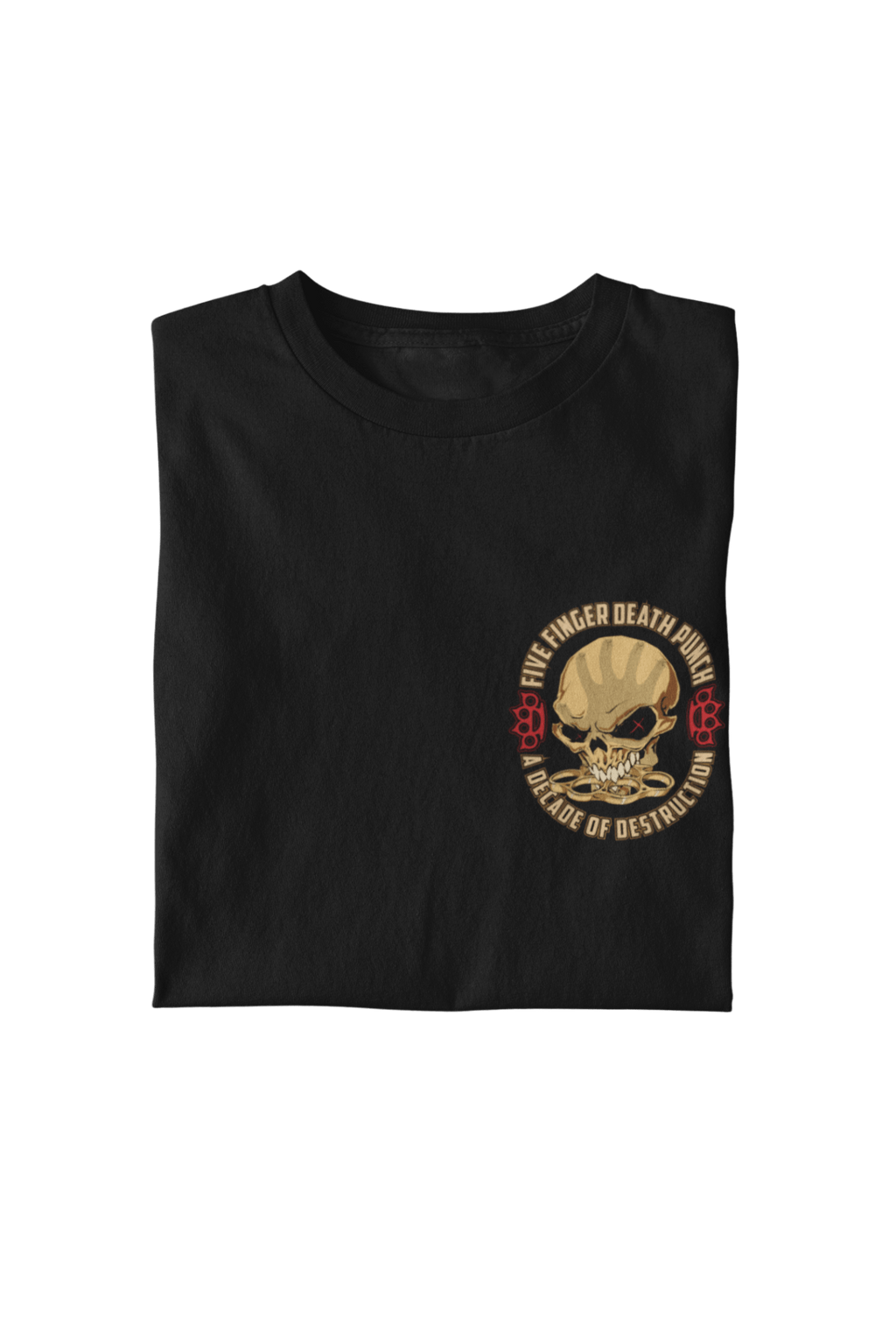 Five Finger Death Punch - Small Logo T-Shirt Hoodie, Sweatshirt | CiraTrend.com (Image 2)