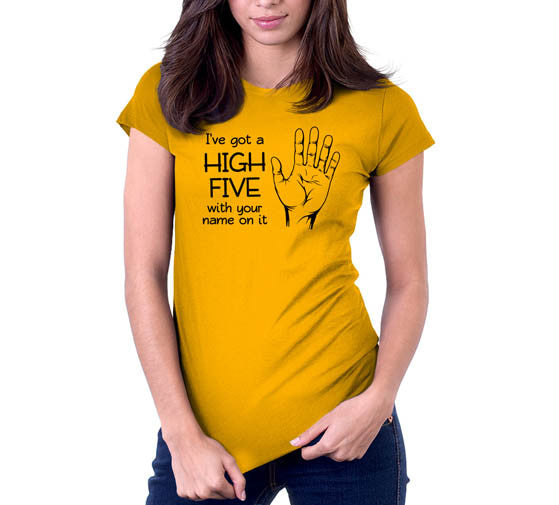 I've Got A High Five With Your Name On It T-Shirt Hoodie, Sweatshirt | CiraTrend.com (Image 4)
