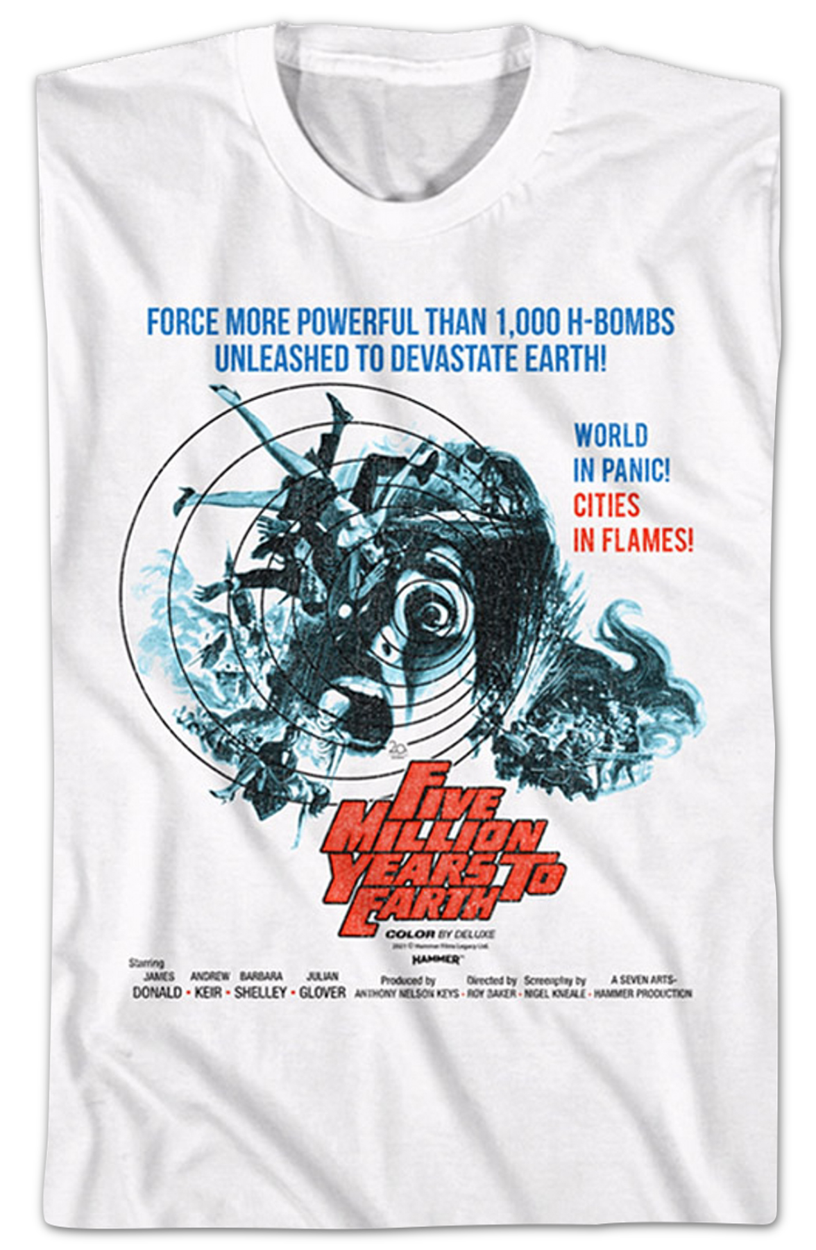 Five Million Years To Earth Hammer Films T-Shirt Hoodie, Sweatshirt | CiraTrend.com (Image 2)