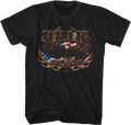 Flag & Eagle Willie Nelson T-Shirt Hoodie, Sweatshirt | CiraTrend.com (Image 1)