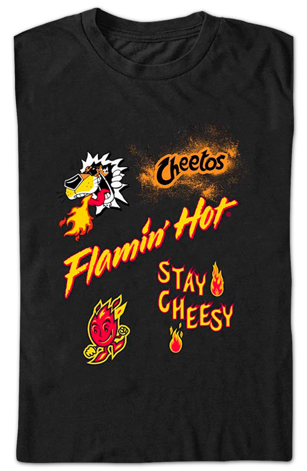 Flamin' Hot Stay Cheesy Cheetos T-Shirt Hoodie, Sweatshirt | CiraTrend.com (Image 2)
