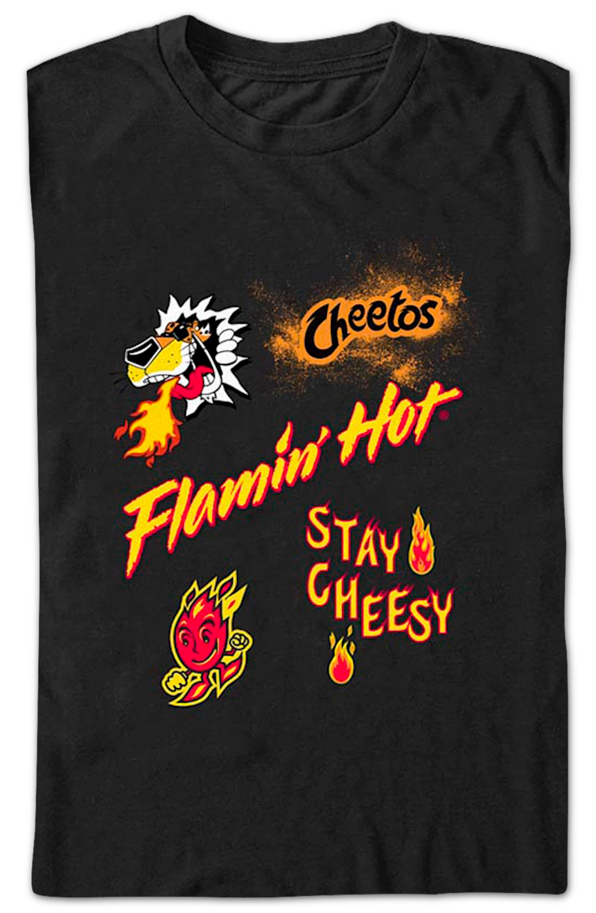 Flamin' Hot Stay Cheesy Cheetos T-Shirt Hoodie, Sweatshirt | CiraTrend.com (Image 2)