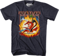 Flaming Tiamat Dungeons & Dragons T-Shirt Hoodie, Sweatshirt | CiraTrend.com (Image 1)
