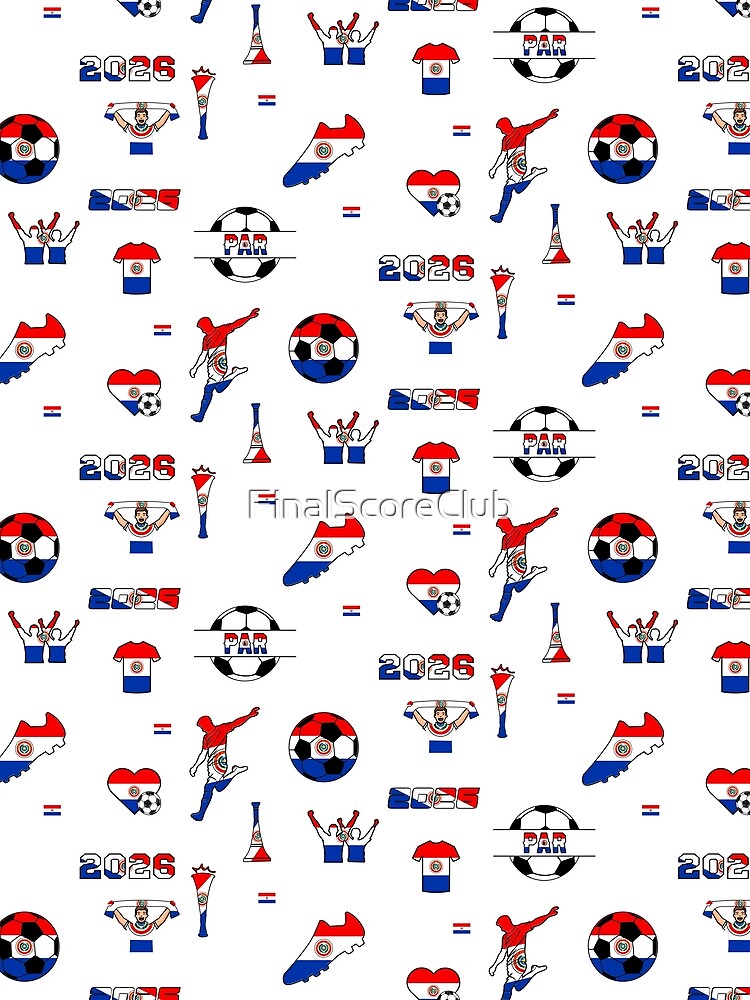 Paraguay 2026 Soccer Collection by FinalScoreClub
