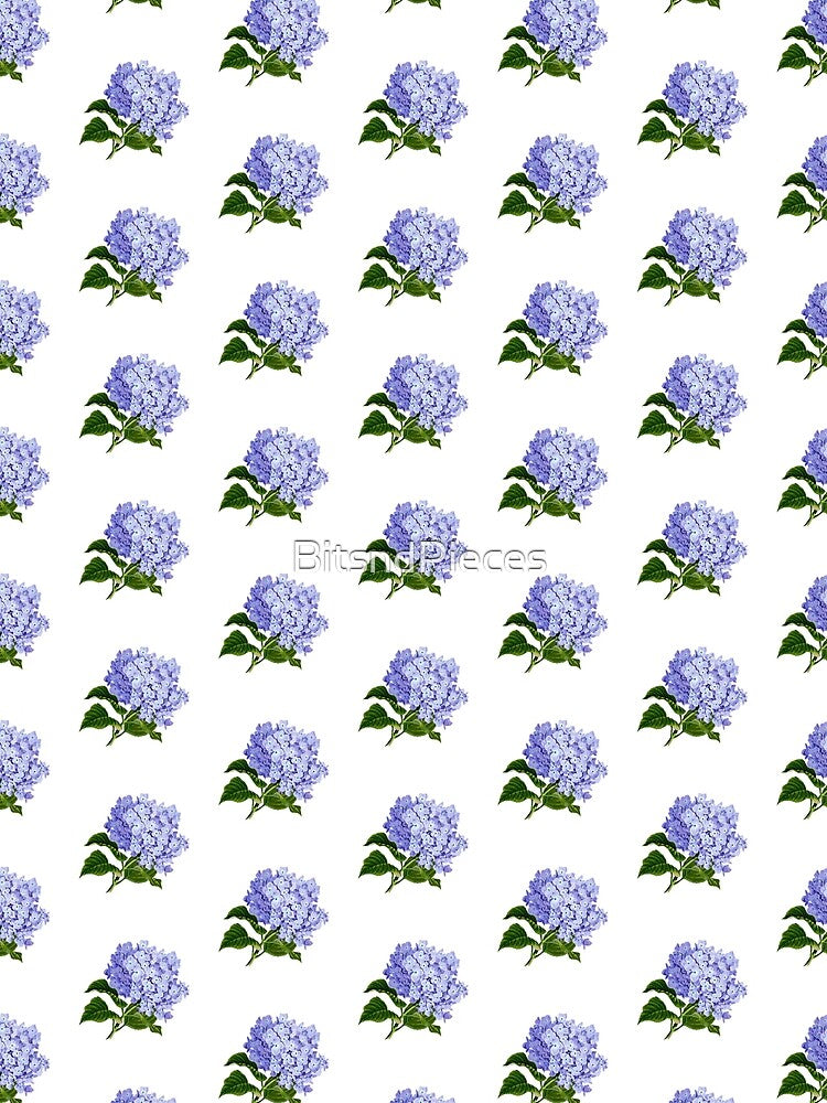 Blue Vintage Inspired Flower by BitsndPieces
