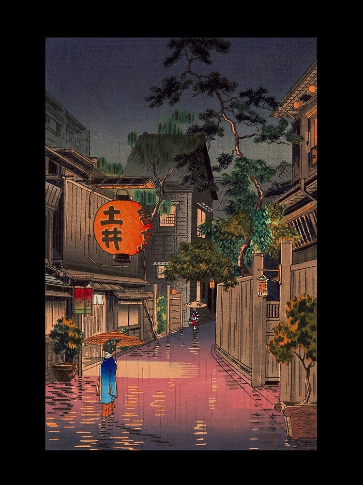 Night Street Rain by RBEnt