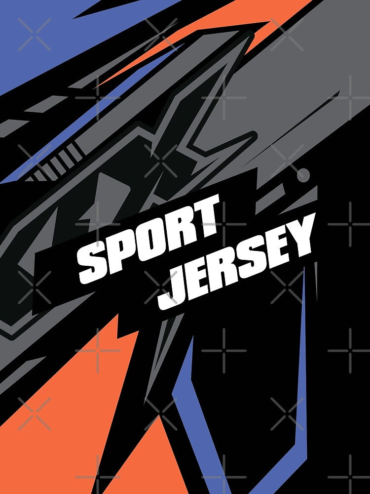 Sports football strict style in jersey by klimov0101