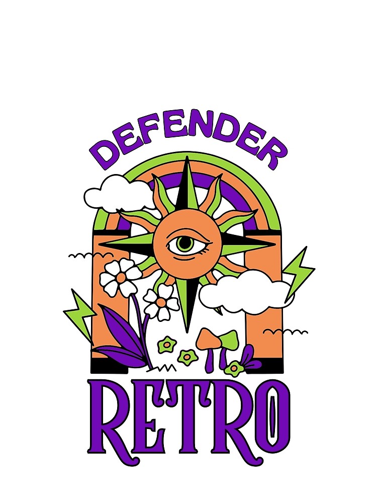 Copy of Retro Defender Retro 70s 60s Aesthetics by CyberArtistOne