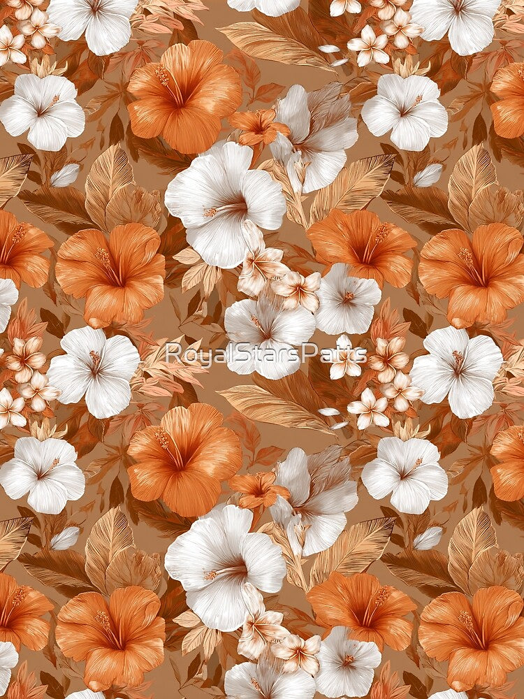 Wild Tropical Floral Texture  - Flower Garden Pattern  - Valentine'S Day Gifts by RoyalStarsPatts