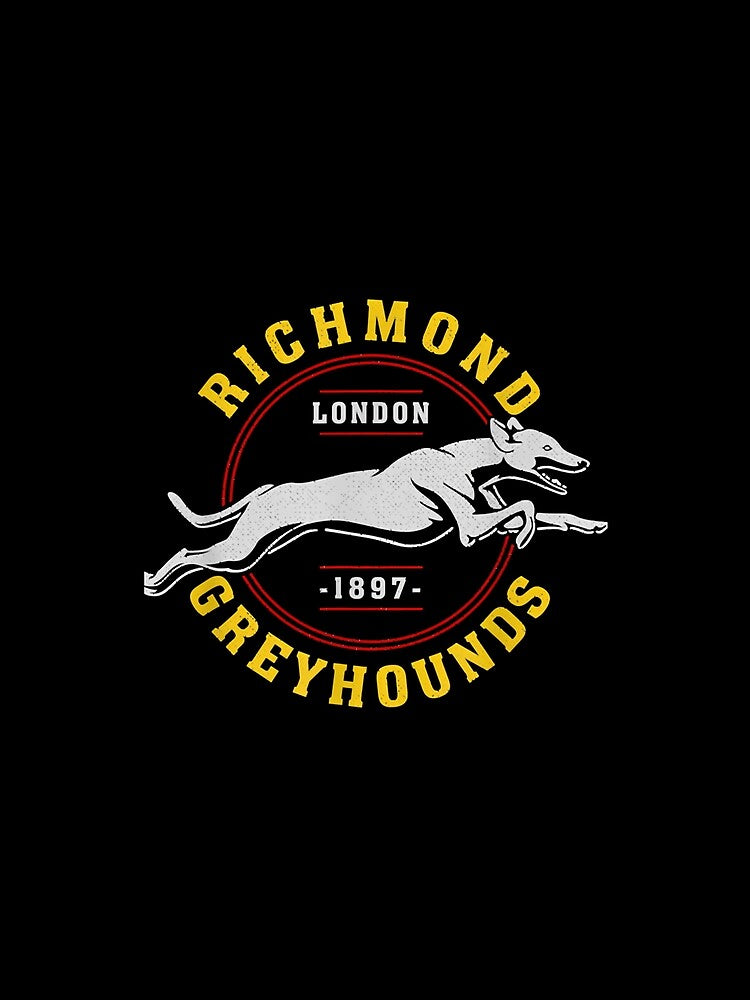 The Great Retro Richmond Greyhounds Lon Don 1897 Cute Photographic by DAVIS-yby