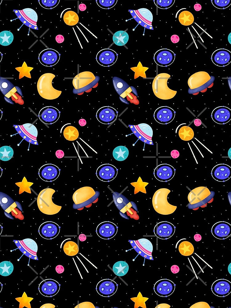 Dark Space Pattern | Space- by TrendyUniverse