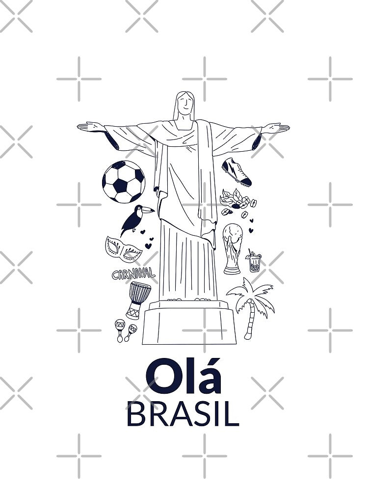 Olá Brasil! | Doodle by modernzen