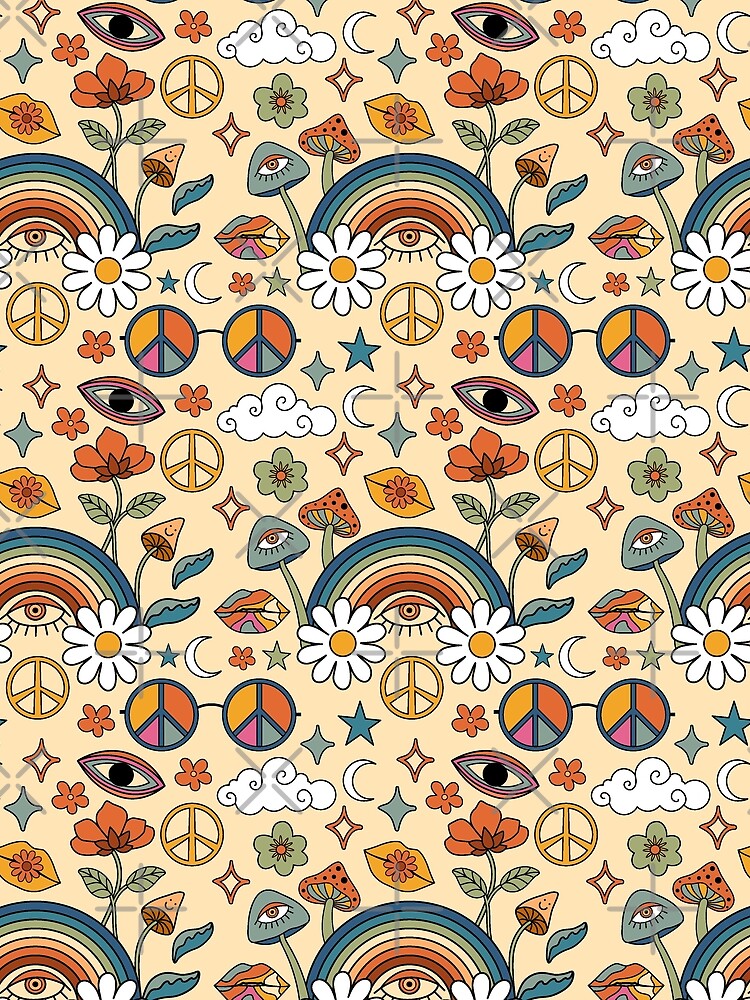 retro pattern by creaturespie