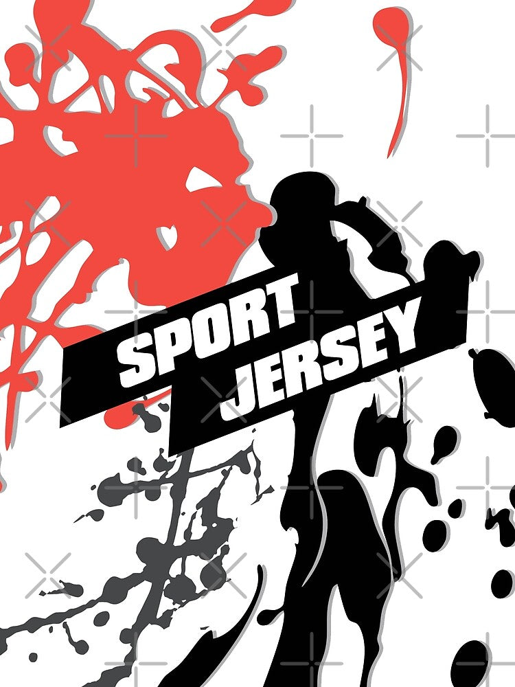 Sports soccer color movement upwards in style Jersey by klimov0101