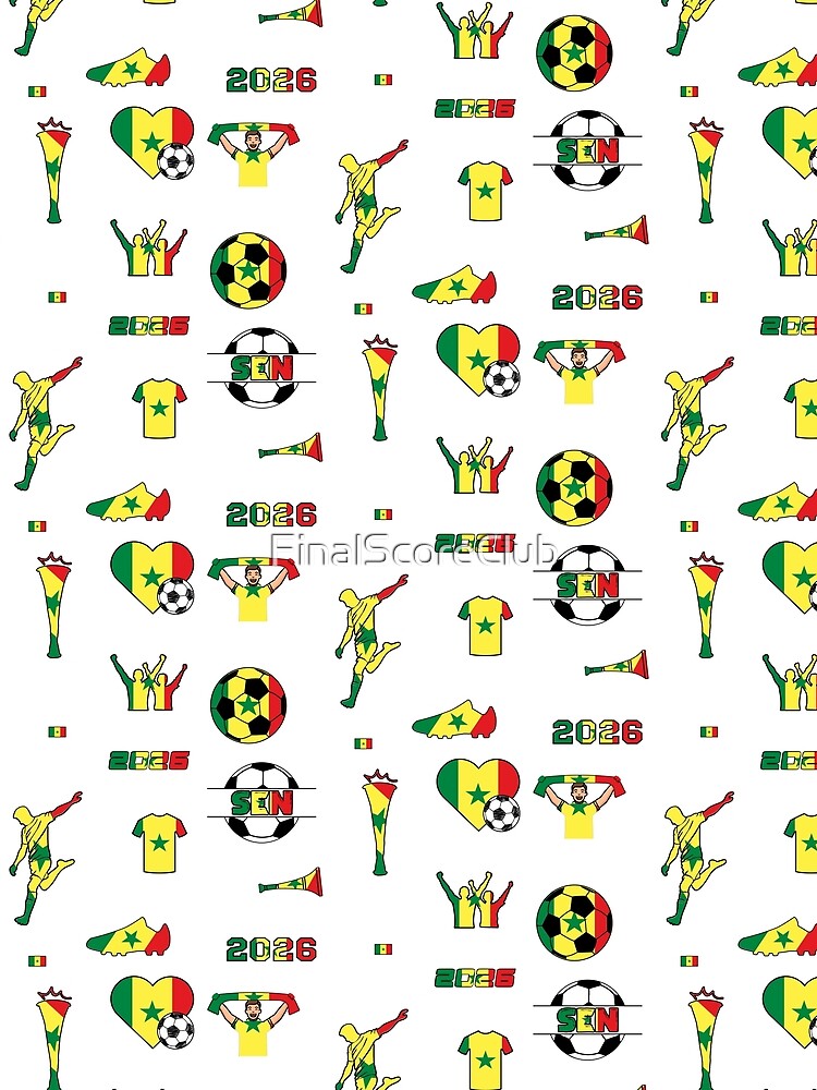 Senegal 2026 Soccer Collection by FinalScoreClub