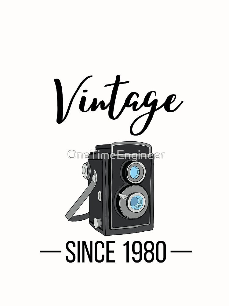 Retro Camera since 1980 by OneTimeEngineer