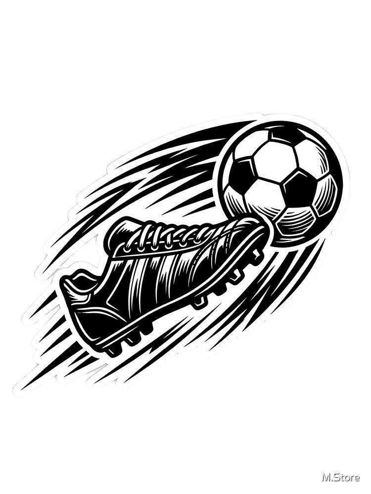 Powerful Football Kick Fast Soccer Ball by M.Store