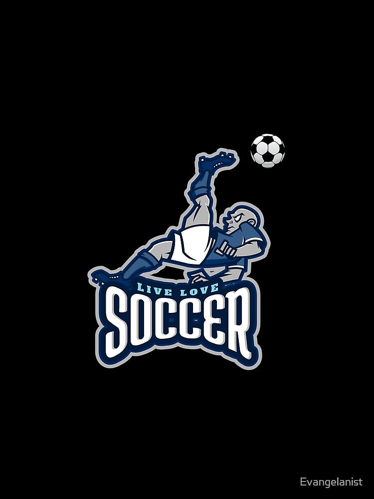Live Love Soccer Fan by Evangelanist