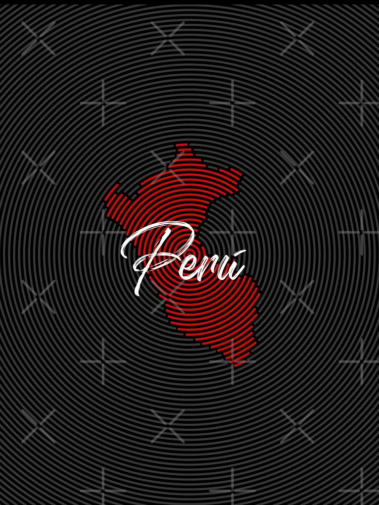 Peru Map by Kiddygifts