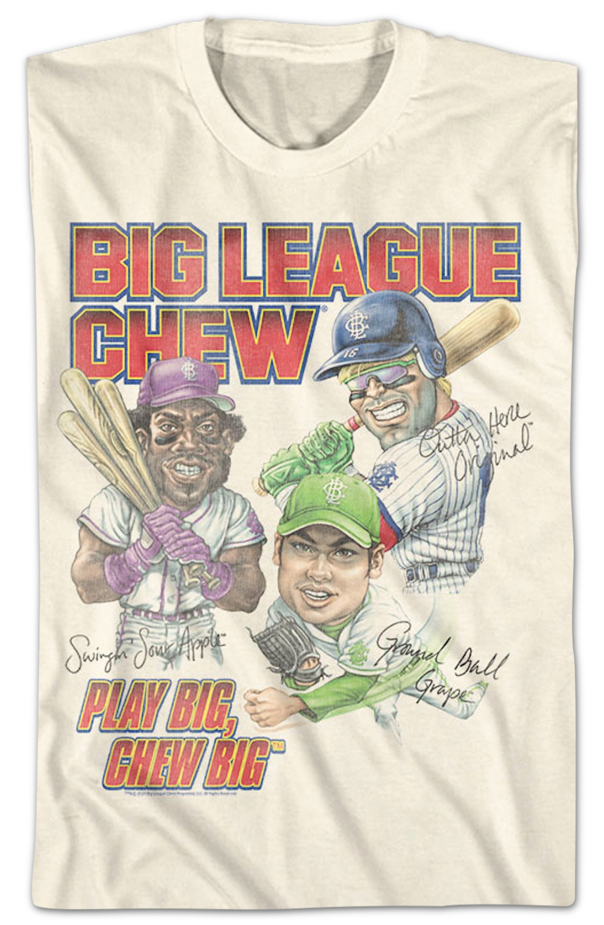 Flavor Autographs Big League Chew T-Shirt Hoodie, Sweatshirt | CiraTrend.com (Image 2)