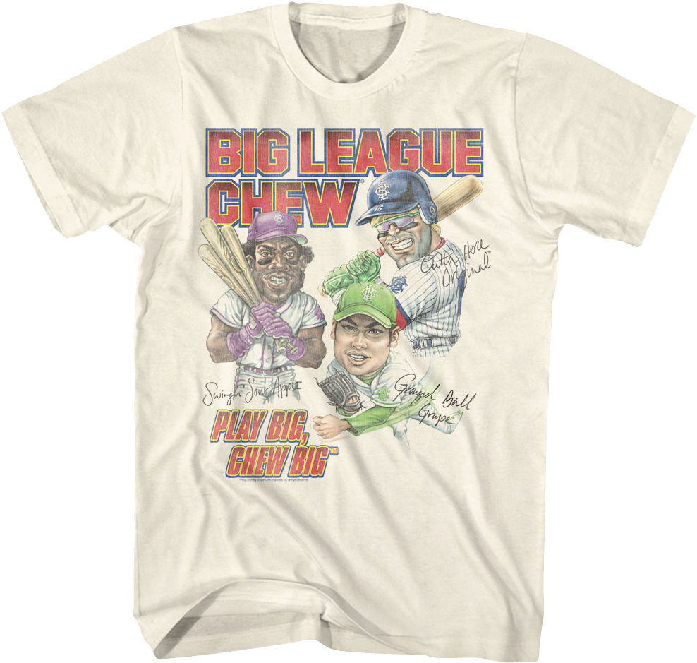 Flavor Autographs Big League Chew T-Shirt Hoodie, Sweatshirt | CiraTrend.com (Image 1)
