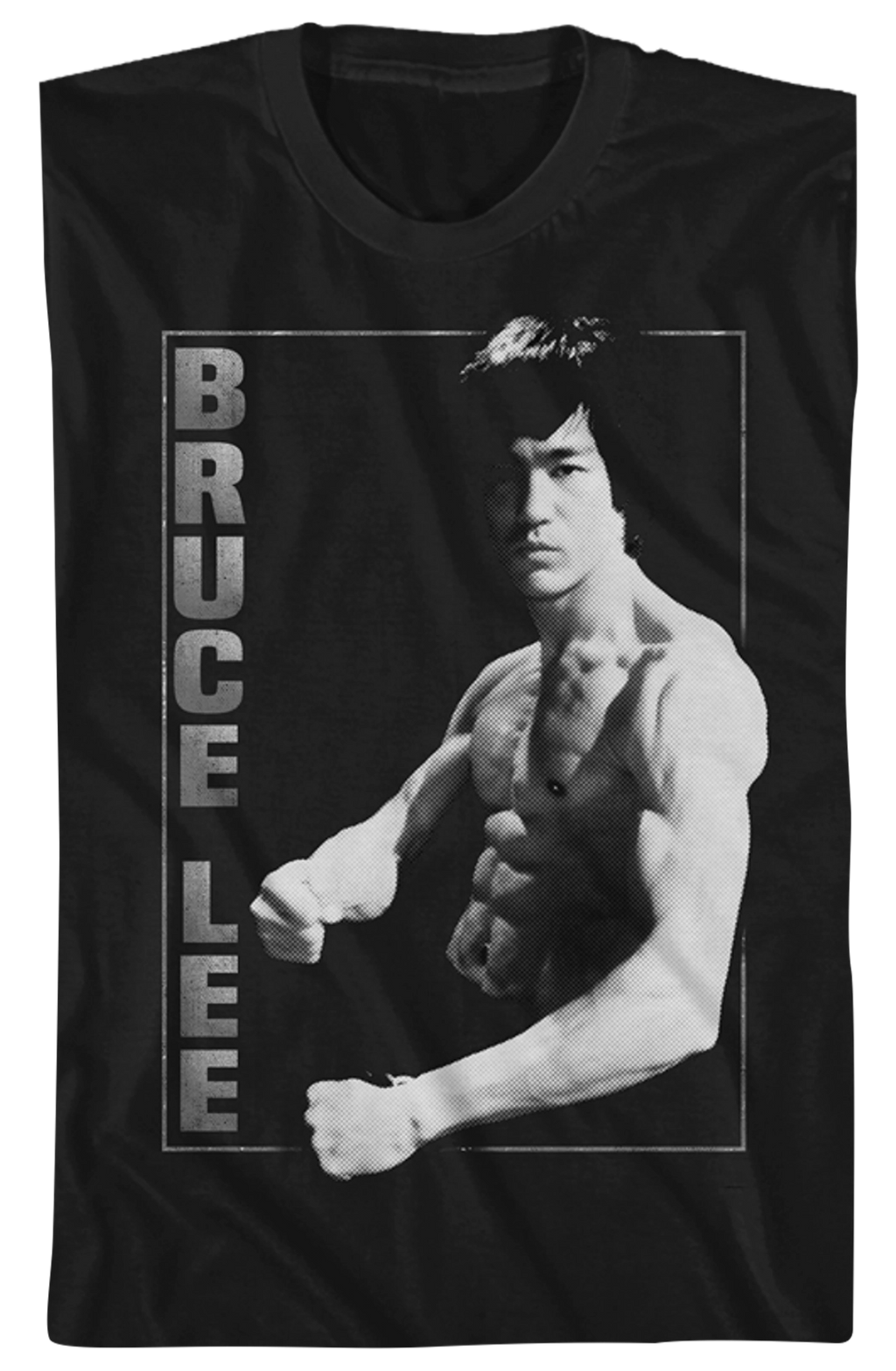 Flexing Bruce Lee T-Shirt Hoodie, Sweatshirt | CiraTrend.com (Image 2)