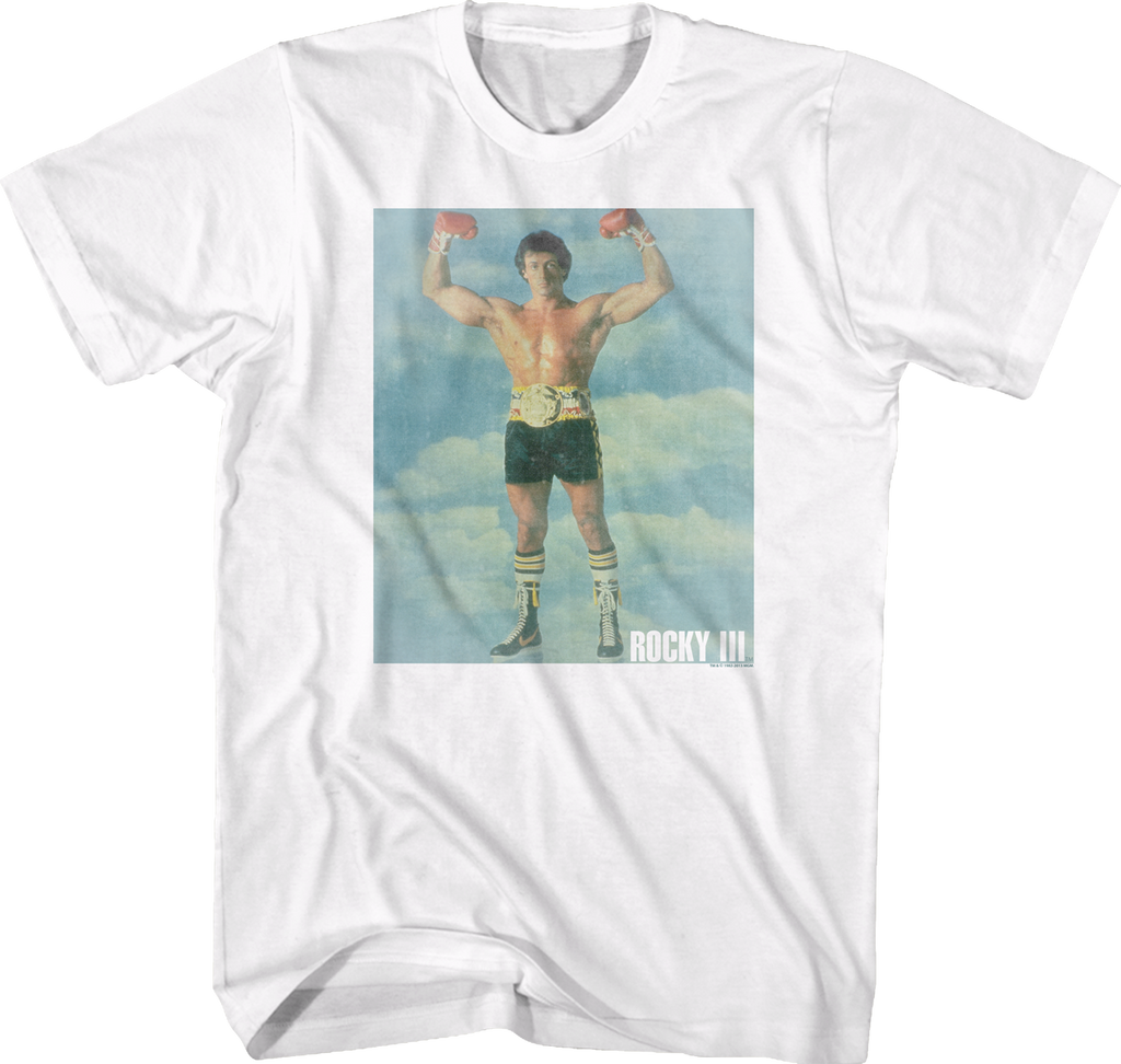 Flexing Rocky III T-Shirt Hoodie, Sweatshirt | CiraTrend.com (Image 1)