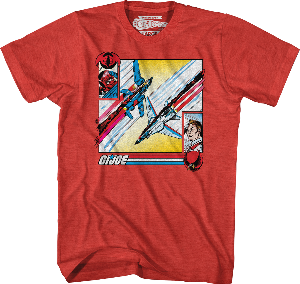 Flight Battle GI Joe T-Shirt Hoodie, Sweatshirt | CiraTrend.com (Image 1)