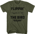 Flippin' The Bird Top Gun T-Shirt Hoodie, Sweatshirt | CiraTrend.com (Image 1)