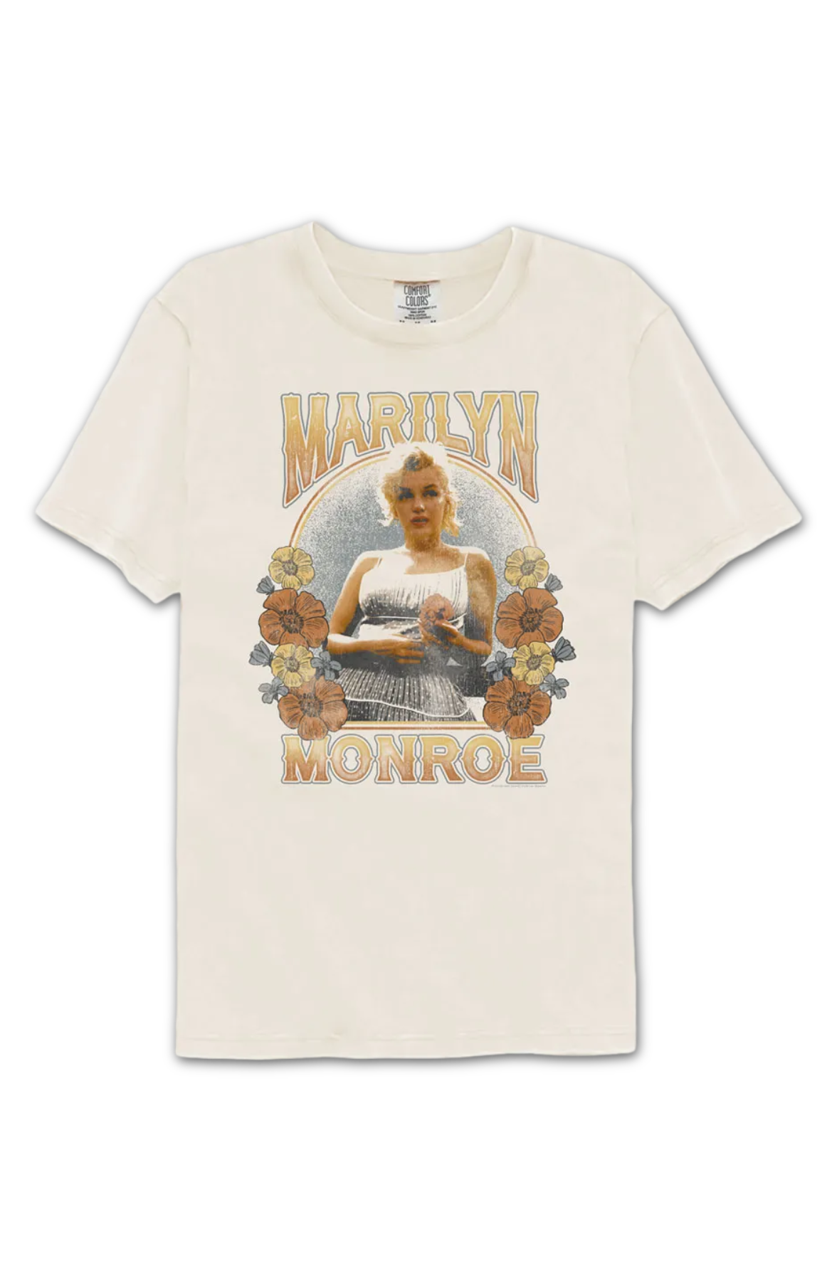 Floral Arch Marilyn Monroe Comfort Colors Brand T-Shirt Hoodie, Sweatshirt | CiraTrend.com (Image 2)