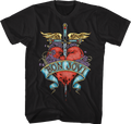 Floral Logo Bon Jovi T-Shirt Hoodie, Sweatshirt | CiraTrend.com (Image 1)