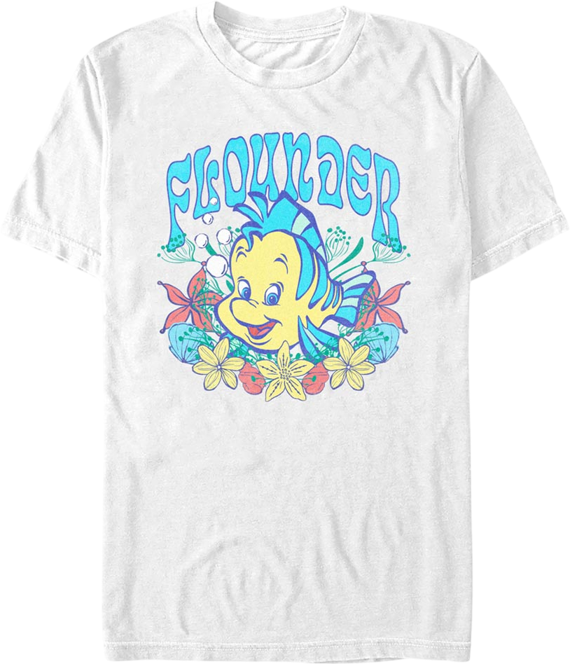 Flounder Little Mermaid T-Shirt Hoodie, Sweatshirt | CiraTrend.com (Image 1)