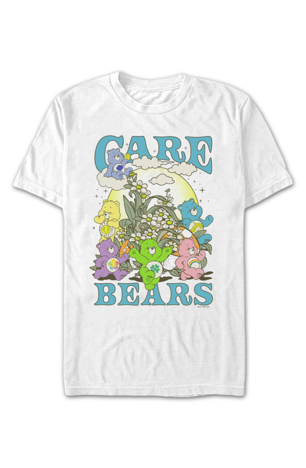 Flower Field Care Bears T-Shirt Hoodie, Sweatshirt | CiraTrend.com (Image 2)