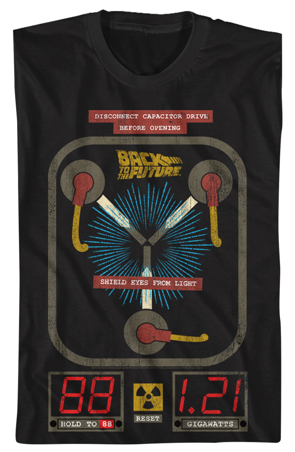 Flux Capacitor Back To The Future Shirt Hoodie, Sweatshirt | CiraTrend.com (Image 2)