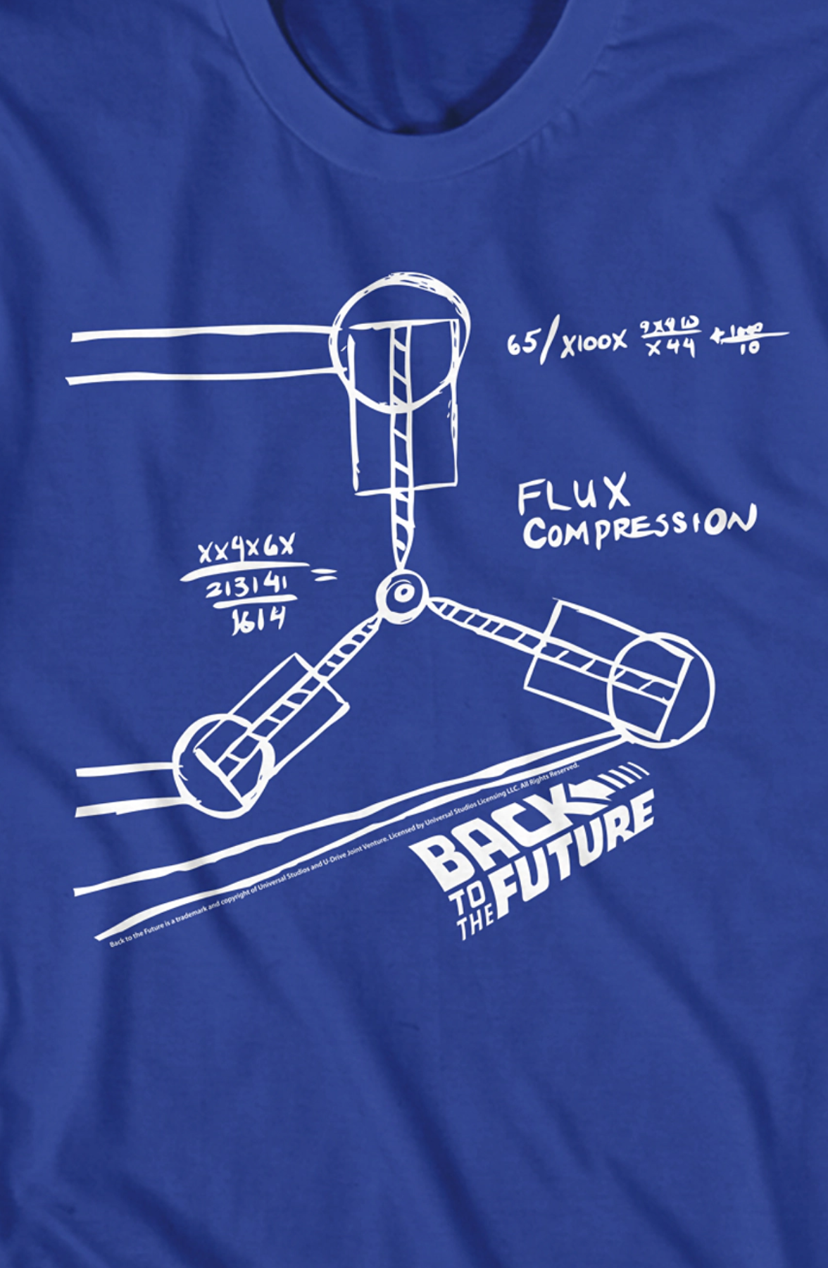 Flux Capacitor Sketch Back To The Future T-Shirt Hoodie, Sweatshirt | CiraTrend.com (Image 2)