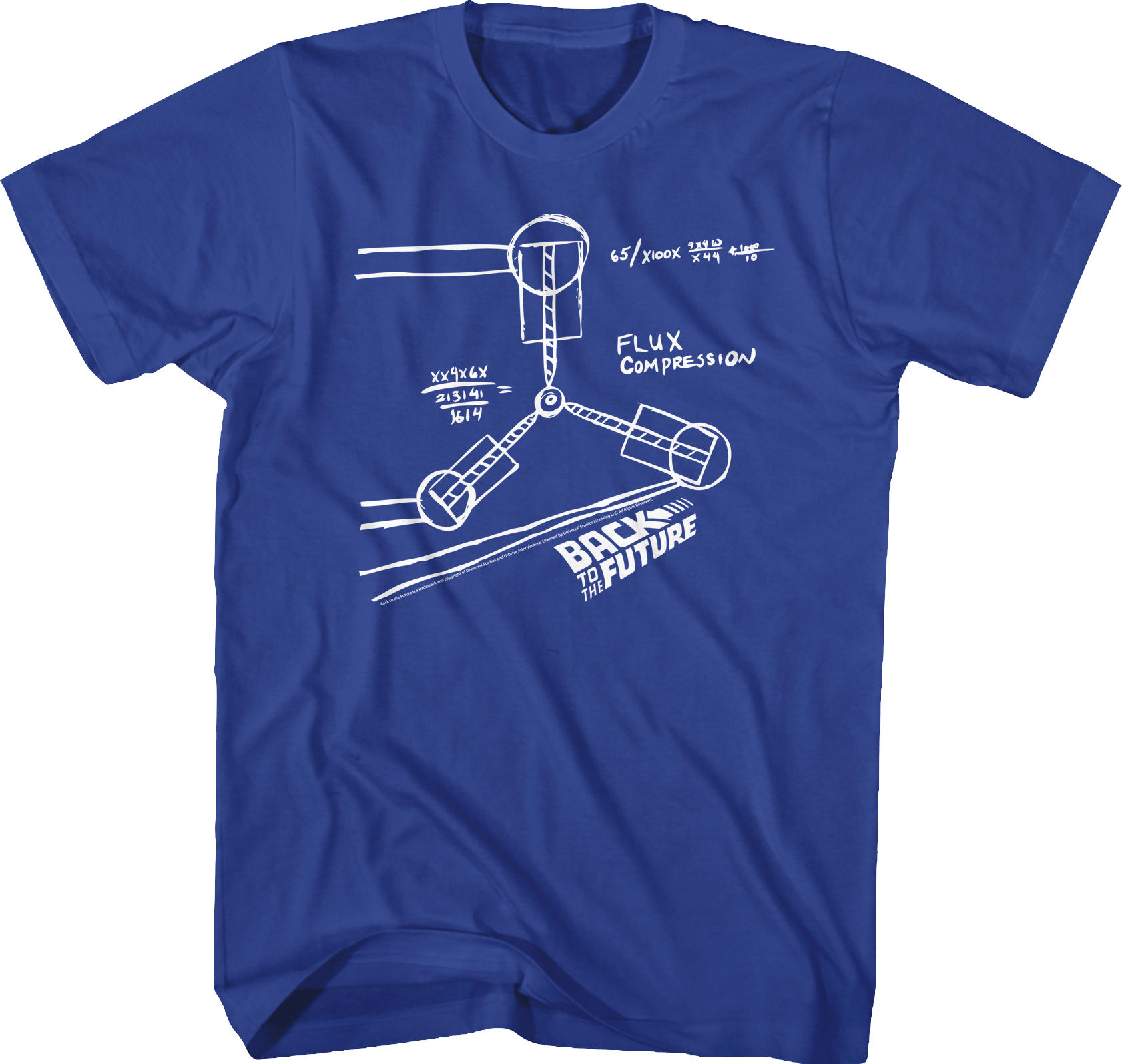 Flux Capacitor Sketch Back To The Future T-Shirt Hoodie, Sweatshirt | CiraTrend.com (Image 1)
