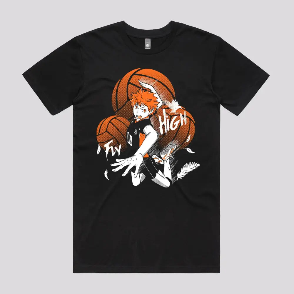 Fly High Karasuno T-Shirt Hoodie, Sweatshirt | CiraTrend.com (Image 2)